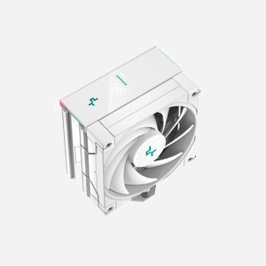 DeepCool AK400 Digital WH - Refroidisseur d'air CPU 12cm Blanc - Socket LGA1700/AM5 - 4 Caloducs - PWM 500-1850 RPM - 68.99 CFM - LED RGB - Miniature 3