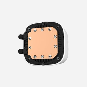 DeepCool LE520 WH : Refroidisseur liquide AIO 2x120mm, sockets LGA 1700/AM5, radiateur 282mm aluminium, PWM 500-2250 RPM, éclairage LED RGB, TDP 220W - Miniature 3