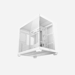 DeepCool CG530 WH : Boîtier PC Midi Tower Blanc, Acrylonitrile-Butadiène-Styrène (ABS), SPCC, Verre trempé, ATX/micro ATX/ITX, 2x3.5", 3x2.5", Vent. 120/140mm, USB 3.2 Gen 1 - Miniature 3