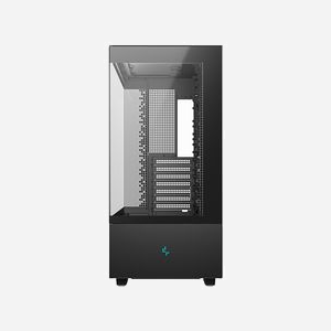 DeepCool CH690 Tower Noir : Boîtier PC ATX/Micro-ATX/Mini-ITX, écran LCD, 1x3.5", 3x2.5", USB 3.2 Gen1/Gen2, ventilation 120/130mm, R-CH690-BKNNA0D-G-1 - Miniature 3