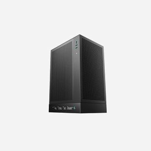 DeepCool R-CH170-BKNPI0D-G-1 Boîtier PC Tower Noir (ABS/SPCC) Mini-ATX, 1x 3.5", 1x 2.5", USB 3.2, USB-C, Écran LED, Vent. 120mm, ATX/PS2/SFX/SFX-L - Miniature 2