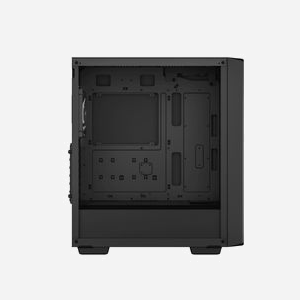 DeepCool CC560 ARGB V2 Midi Tower Noir - Boîtier PC ATX/micro ATX/Mini-ITX, 4 ventilateurs (3x120mm avant ARGB, 1x120mm arrière), USB 3.2 Gen 1 - Miniature 5
