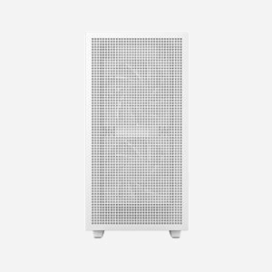 DeepCool CH360 WH Micro Tower Blanc : micro ATX/Mini-ITX, 2x140mm avant, 1x120mm arrière, USB 3.2 Gen 1, USB Type-C, verre trempé, sans alimentation ATX - Miniature 3