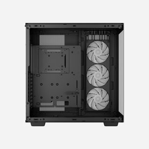 DeepCool CH780 Tower Noir - Boîtier PC Moyen Tour ATX/EATX, 1x420mm Latéral, USB 3.2 Gen 1/2, Baies 2.5/3.5", Ventilé, Verre Trempé - Miniature 5