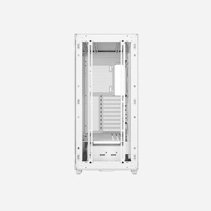 DeepCool Morpheus WH - Boîtier PC Tower Blanc, ATX/Micro-ATX/Mini-ITX/E-ATX, Vent. 120/140/180/200mm, Radiateurs 120-420mm, USB 3.2 Gen 1/2, Vitre trempée. - Miniature 4