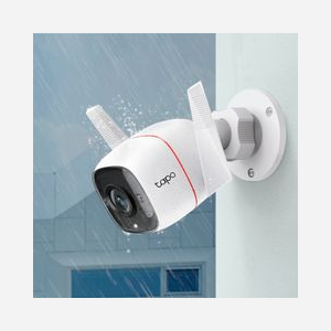 TP-Link Tapo C310 Caméra IP Extérieure 3MP 2304x1296 WiFi 802.11n Angle de vue 104° Vision Nocturne 30m IP66 Lecteur MicroSD - Miniature 3