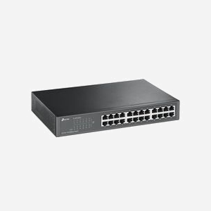 TP-Link TL-SF1024D - Commutateur Fast Ethernet Non-géré 24 ports RJ-45 10/100 Mbps, 4.8 Gbit/s, 8000 MAC, Boîtier Métal, Montage Rack - Miniature 2