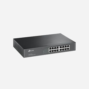 TP-Link TL-SF1016DS Commutateur Fast Ethernet Non-Géré 16 ports RJ45 10/100, 3.2 Gbit/s, MAC 8K, Format 1U, Standards IEEE 802.3i/u/x - Miniature 2