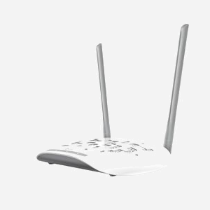 TP-Link TL-WA801N Point d'accès Wi-Fi N 300 Mbps 2.4GHz, 1 port Ethernet 10/100 Mbps, PoE, WPA/WPA2, 2 antennes externes, Blanc, IEEE 802.11b/g/n - Miniature 1