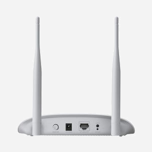 TP-Link TL-WA801N Point d'accès Wi-Fi N 300 Mbps 2.4GHz, 1 port Ethernet 10/100 Mbps, PoE, WPA/WPA2, 2 antennes externes, Blanc, IEEE 802.11b/g/n - Miniature 2