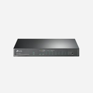 TP-Link TL-SG1210MPE : Switch Géré L2 Gigabit Ethernet 9 RJ-45 dont 8 PoE+ (30W/port), 1 SFP, 20 Gbit/s, QoS, Port Mirroring, IGMP, IEEE 802.3af/at/ab/u/i - Miniature 1