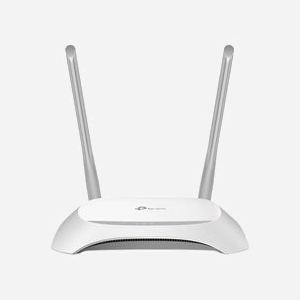 TP-Link TL-WR840N Routeur WiFi 4 Monobande 2.4GHz 300Mbps Fast Ethernet 4 ports RJ45 IPv4/IPv6 Sécurité WEP/WPA/WPA2 Antennes 5dBi Gris/Blanc - Miniature 3