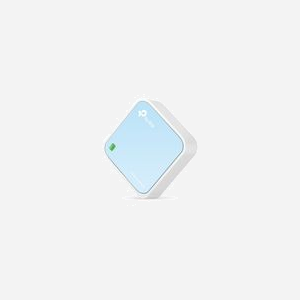 TP-Link TL-WR802N Routeur Portable WiFi 4 (802.11n) 300 Mbps Monobande 2.4 GHz, 1 Port Fast Ethernet, Sécurité WEP/WPA/WPA2, IPv4/IPv6, Bleu/Blanc - Miniature 3
