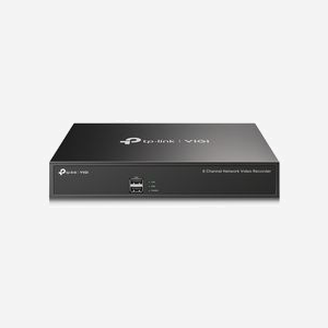 TP-Link VIGI NVR1008H : Enregistreur Vidéo Réseau 8 Canaux 1080p, Sortie 60 Mbit/s, 1x SATA, 2x USB 2.0, HDMI, Rack 1U, Noir - Miniature 1