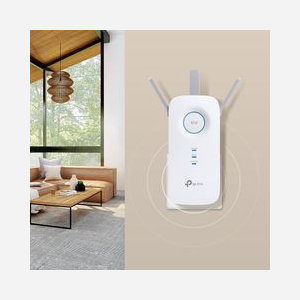 TP-Link RE550 Répéteur WiFi AC1300 Bi-bande, 802.11a/b/g/n/ac, 1 Port Ethernet Gigabit, 3 Antennes Externes, WPS, Blanc, CE/RoHS - Miniature 2