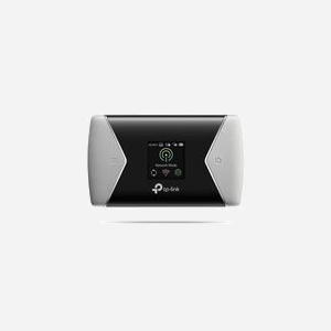 TP-Link M7450-V1 Routeur Cellulaire Portable 4G LTE Cat4, WiFi AC300 300Mbps, écran TFT 1.44", MicroSD 32GB, Batterie 3000mAh, WPA-PSK/WPA2-PSK - Miniature 4