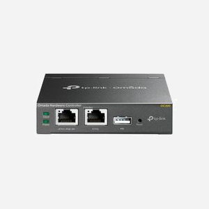 TP-Link Omada OC200 Contrôleur Cloud, CPU 1200MHz, 1024Mo DDR3, 4Go Flash, 2x RJ45 10/100, PoE 802.3af/at, Sécurité WEP/WPA/WPA2, VLAN, Noir