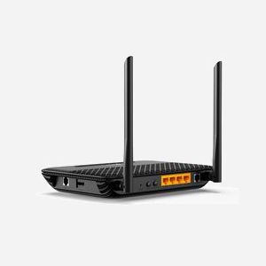 TP-Link TD-W9960V(DE) Routeur Modem VDSL/ADSL Wi-Fi 4 802.11n 300Mbps Gigabit Ethernet, Ports RJ45/RJ11, Sécurité WEP/WPA/WPA2, Noir - Miniature 2