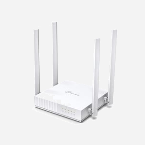 TP-Link ARCHER C24 : Routeur Wi-Fi 5 (802.11ac) Bi-bande (2.4/5 GHz) 433 Mbps Fast Ethernet, 5 ports RJ-45, QoS, Sécurité WEP/WPA/WPA2, Blanc - Miniature 2