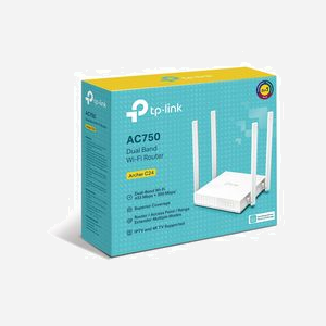 TP-Link ARCHER C24 : Routeur Wi-Fi 5 (802.11ac) Bi-bande (2.4/5 GHz) 433 Mbps Fast Ethernet, 5 ports RJ-45, QoS, Sécurité WEP/WPA/WPA2, Blanc - Miniature 4