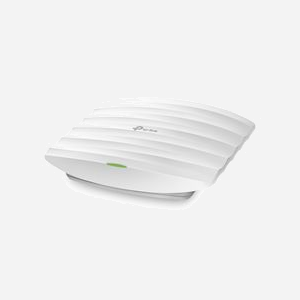 TP-Link Omada EAP110-V4 Point d'accès WiFi 2.4GHz 300Mbps, 802.11b/g/n, 1 port Ethernet 10/100, PoE Passive, Antennes 4dBi, Multiple SSID, Blanc - Miniature 2