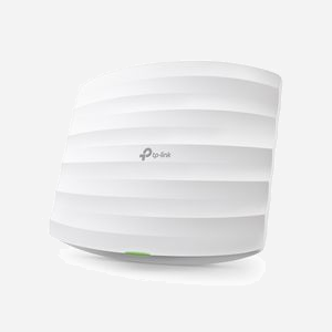 TP-Link EAP115-V4 Point d'Accès Wi-Fi N300 2.4GHz, 300 Mbps, 802.11b/g/n, 1x RJ45 10/100, PoE Passive, Multi SSID, WPA/WPA2, Blanc - Miniature 1