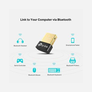 TP-Link UB400-V1 Adaptateur USB Bluetooth 4.0 BLE, Portée 10m, Compatible Windows XP à Windows 10, Dimensions 14.8x6.8x18.9mm, USB Type-A - Miniature 4