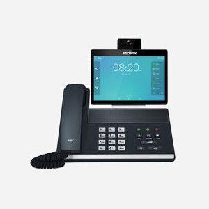 Yealink SIP-VP59 Téléphone IP Gris, Écran IPS 8" 1280x800, WiFi 5, Bluetooth 4.2, Gigabit Ethernet, PoE, Codecs G.7xx, Répertoire 1000 entrées