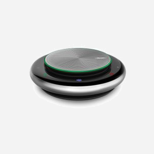 Yealink CP900+BT50 Haut-parleur Conférence USB & Bluetooth 4.0, Portée 30m, Batterie 2450mAh (Autonomie 12h), Noir/Gris, 132.5x132.5x35.5mm - Miniature 3