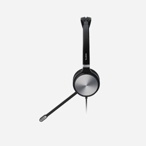 Yealink UH36 Dual Casque Binaural Filaire USB Type-A Noir/Argent, Microphone Boom, 20-20000Hz, Suppression de bruit, Compatible Windows/Mac, 155g - Miniature 2