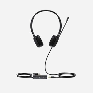 Yealink UH36 Dual Casque Binaural Filaire USB Type-A Noir/Argent, Microphone Boom, 20-20000Hz, Suppression de bruit, Compatible Windows/Mac, 155g - Miniature 3
