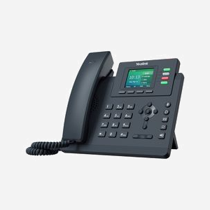 Yealink SIP-T33G Téléphone IP 4 Lignes Gris - Écran LED 2.4" 320x240, Répertoire 1000 Contacts, Gigabit Ethernet, PoE, Codecs G.711/G.722