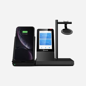 Yealink WH66 Mono UC - Casque sans fil Bluetooth 4.2 USB-A pour Bureau/Centre d'appels - Portée 160m, Autonomie 13h, Recharge sans fil - Miniature 2