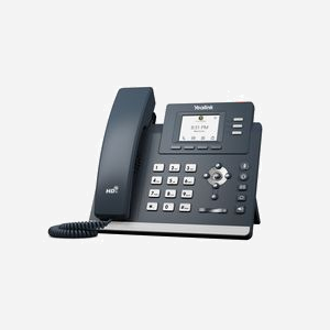 Yealink MP52 Téléphone IP Microsoft Teams Edition, combiné filaire Gris, écran 2.4" 320x240, Android 9.0, double port RJ45 Gigabit Ethernet, PoE, codecs audio/vidéo étendus. - Miniature 3