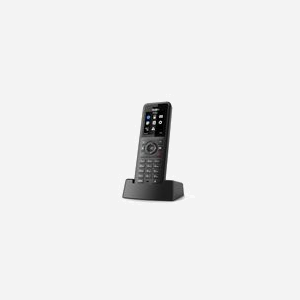 Yealink W57R Téléphone IP DECT 2 Lignes, Écran TFT 1.8", Portée 300m, Répertoire 100 contacts, IP54, Autonomie 40h - Miniature 1