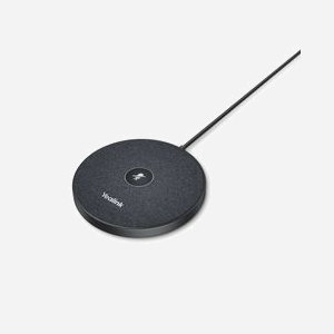 Yealink VCM35 Microphone de Conférence Noir - Réseau 3 Micros 360° 6m, PoE, Annulation d'Écho, Réduction de Bruit, Full Duplex, Commande Tactile - Miniature 1