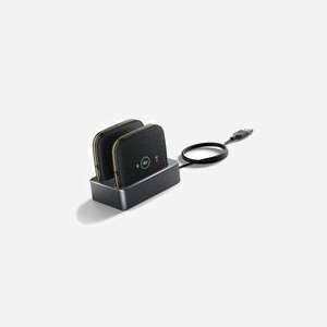 Yealink CPW65 Microphone de Conférence DECT Noir, Omnidirectionnel 360° 3m, USB, Batterie 1500mAh, Autonomie 13h, Portée 20m, Annulation Écho