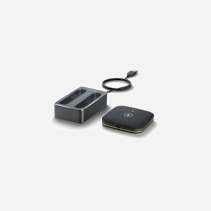 Yealink CPW65 Microphone de Conférence DECT Noir, Omnidirectionnel 360° 3m, USB, Batterie 1500mAh, Autonomie 13h, Portée 20m, Annulation Écho - Miniature 2