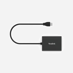 Yealink EHS61 Adaptateur de Commande Casque Noir, Compatibilité Yealink WH62/63, 1 Pièce