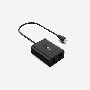 Yealink EHS61 Adaptateur de Commande Casque Noir, Compatibilité Yealink WH62/63, 1 Pièce - Miniature 2