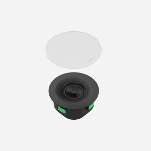 Yealink CS10 Haut-parleur PoE, 100-20000Hz, 8 Ohm, Noir/Blanc, 294x294x125.8mm, RJ45, 0-50°C, Ref. 1303094 - Miniature 1