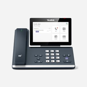 Yealink MP58-WH E2 Teams Téléphone IP Gris, écran tactile 7" 1024x600, Android 13, WiFi, Bluetooth 5.2, 2xGbE, PoE, 2xUSB-A, 1xUSB-C