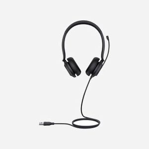 Yealink UH35 Casque USB-A Binaural Circum-aural avec Microphone Boom, Réduction de Bruit, 20-20000Hz, 32 Ohm, Câble 1.5m, Compatible Windows/Mac - Miniature 1