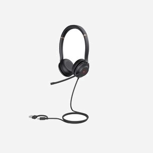 Yealink UH37 Dual Teams Casque Filaire Binaural USB-C/USB-A, Arceau, Bureau/Centre d'appels, Noir, Micro Anti-Bruit, 20-20000Hz, 32 Ohm, 109dB - Miniature 4