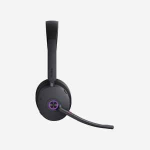 Yealink BH74 UC : Casque Bluetooth 5.3 Binaural avec ANC, Port USB-C/A, Portée 50m, Autonomie 65h (ANC), Microphone Boom, Noir, 162g - Miniature 4