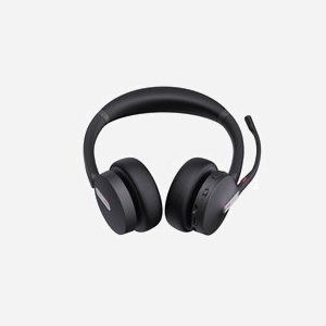 Yealink BH70 Casque Binaural Bluetooth 5.2 USB-C/A, portée 50m, Autonomie 43h, Microphone antibruit, Compatible Windows/macOS/Android/iOS, Noir, 147g - Miniature 3