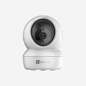 EZVIZ H6c 2K⁺ Caméra IP Intérieure Cube 4MP CMOS 2560x1440 WiFi Fast Ethernet, Vision Nocturne 10m, Slot MicroSD 256Go, Suivi Auto, DWDR CS-H6C-R100-8B4WF