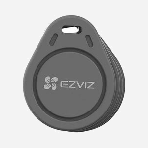 EZVIZ CS-DL-IC-CPU-R200-GR Télécommande Noire pour Clé et Entrée Sans Clé, 32x40mm, Certifications EAC/FCC/CE/UL/REACH/WEEE/RoHS, Température -10°C à 50°C