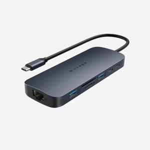 Targus HD4006GL Station d'accueil USB 3.2 Gen 2 Type-C, Power Delivery 140W, 2x HDMI 2.0 4K 60Hz, Ethernet Gigabit, Lecteur SD/MicroSD - Miniature 1