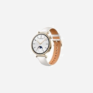 Huawei WATCH GT 4 - Écran AMOLED 1.32" 466x466 - Boîtier 41mm Or, Bracelet Blanc - 32Go, WiFi, GPS, Bluetooth 5.2 - Batterie 323mAh, Android/iOS - Miniature 2
